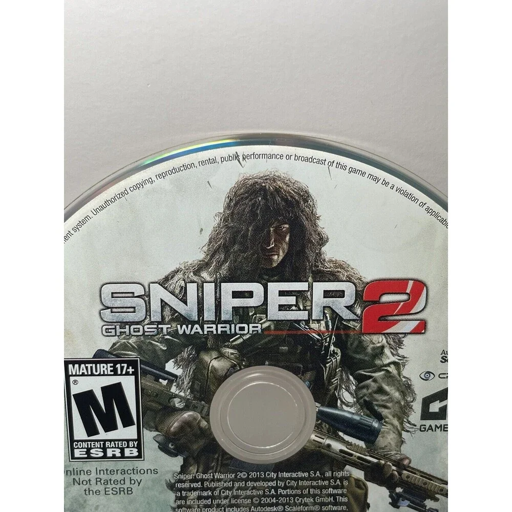 SNIPER 2 GHOST WARRIOR (PLAYSTATION 3, PS3)